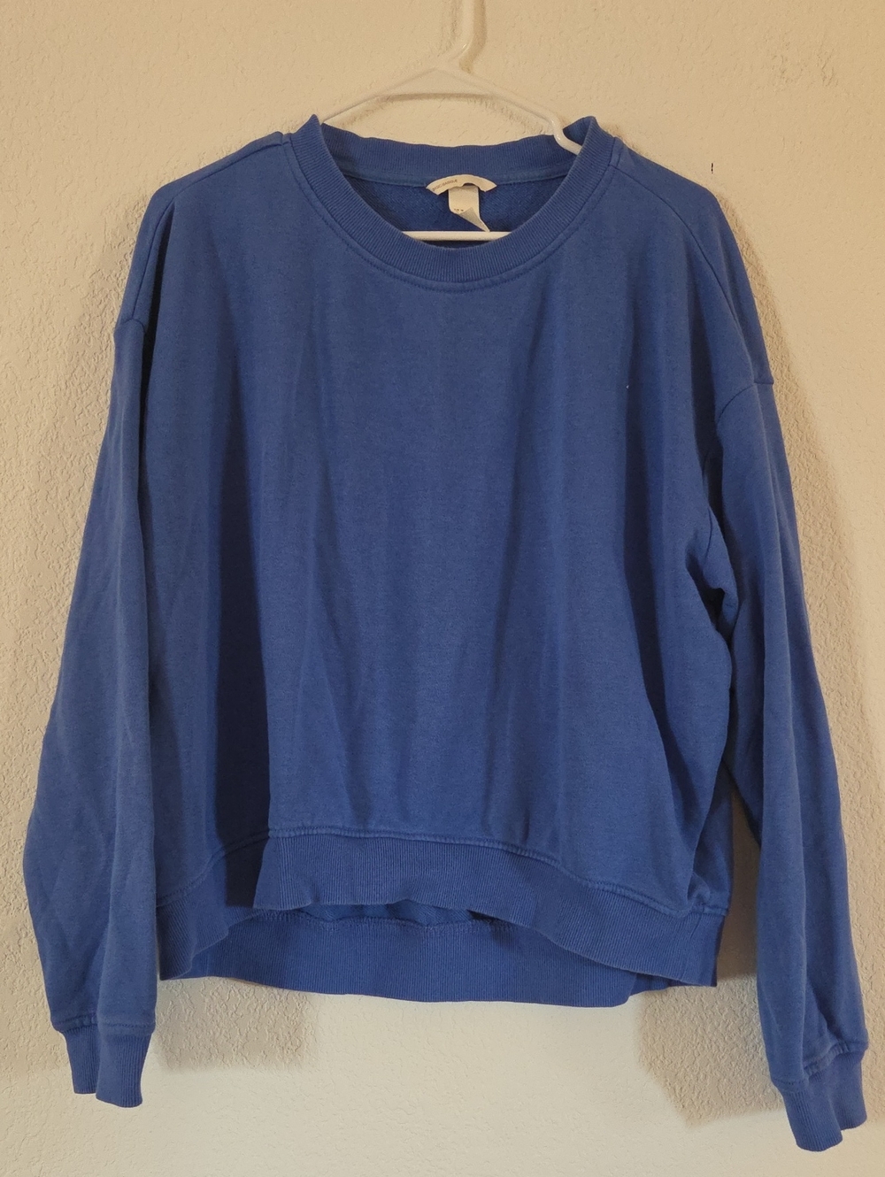 H&M Blue Crewneck Sweatshirt